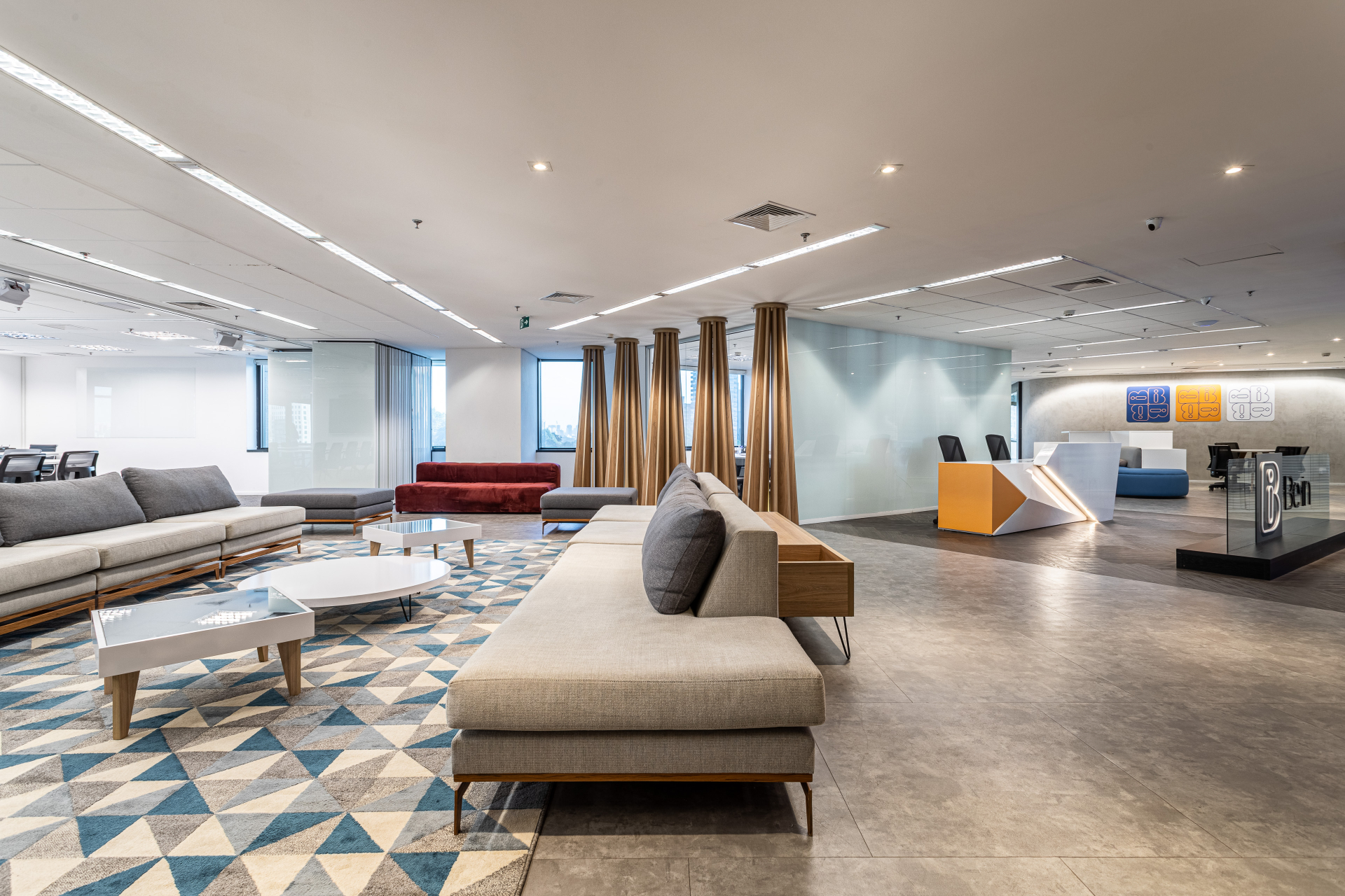 Espaço de trabalho colaborativo Be in Pinheiros