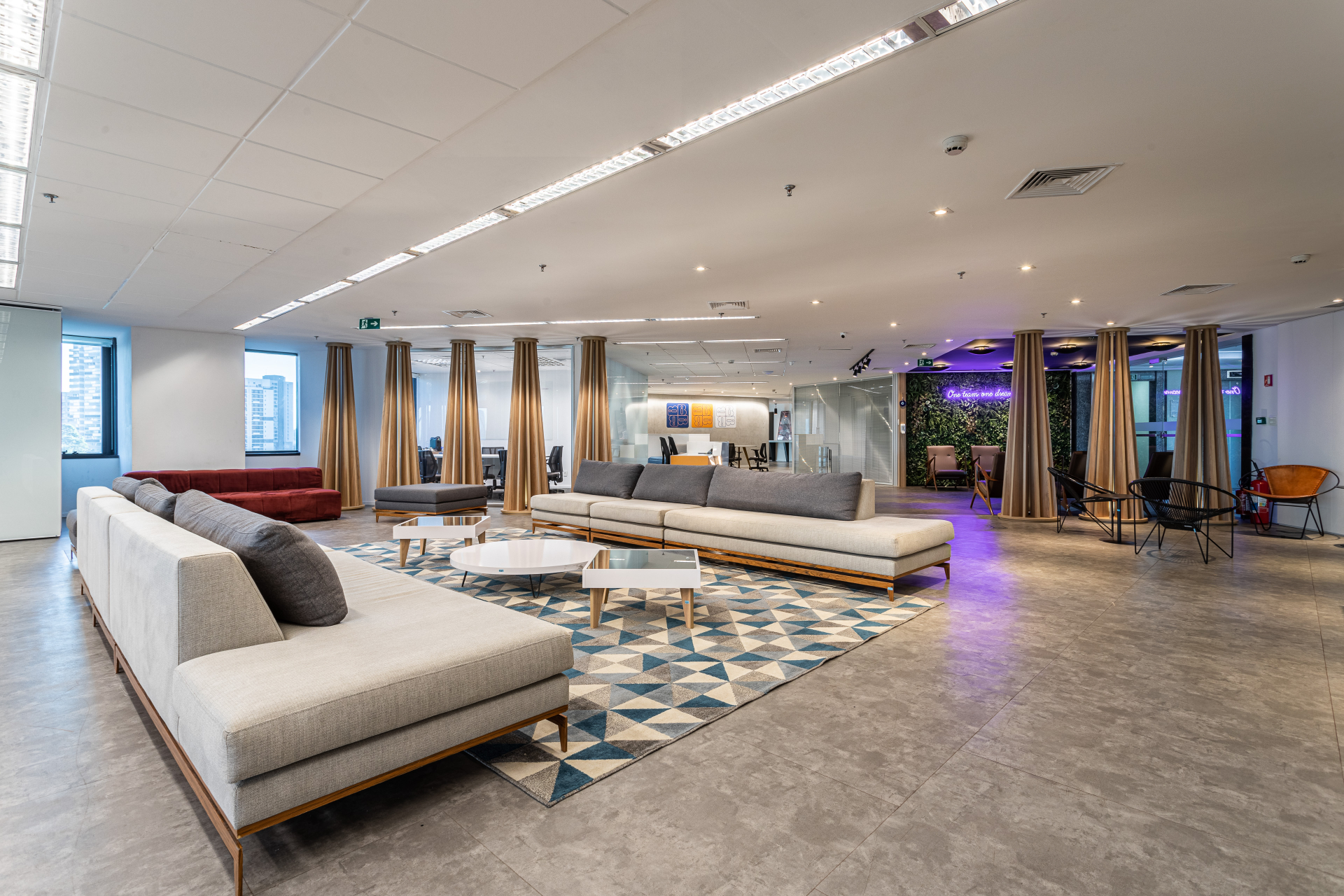 Lounge principal Be in Pinheiros